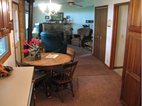 View of Dining Area from Kitchen