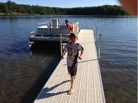 View from Dock across lake