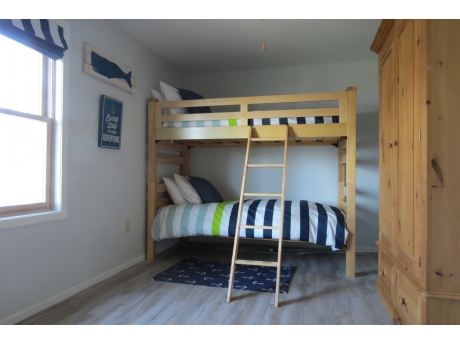 Bedroom 2 showing one of the 2 bunks