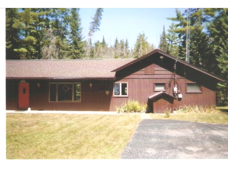 South Branch Au Sable River House   Front view