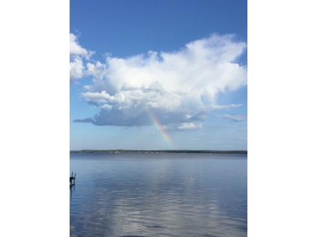 Black Lake is a 10,000 acre lake.