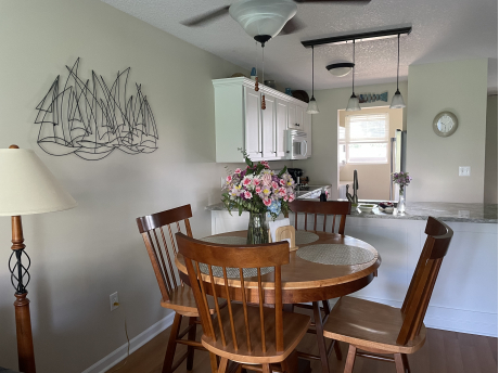 Kitchen and dining area