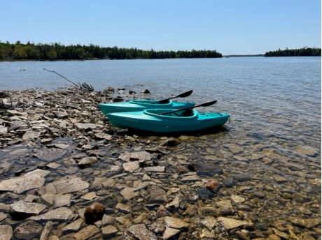 Two of Eight Kayaks