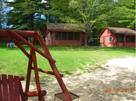 Cabin #1 (right) and Cabin #2 (left)